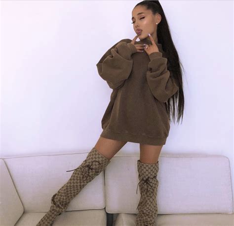 ariana grande gucci boots